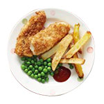 Kids Fish Finger Supper (2) 
